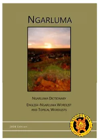 Ngarluma Dictionary