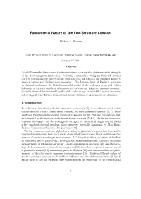 Fundamental Nature of the Fine-Structure Constant