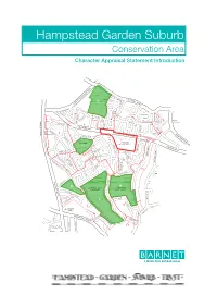Hgstrust.Org London N11 1NP Tel: 020 8359 3000 Email: Planning.Enquiries@Barnet.Gov.Uk (Add Character Appraisals’ in the Subject Line) Contents