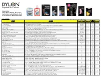 Note : Dylon Range Differs Depending on Outlet