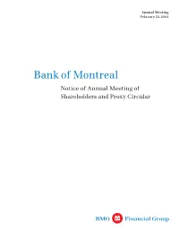 14558 BMO Proxy Circular