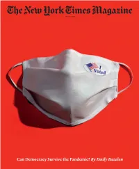 Can Democracy Survive the Pandemic? by Emily Bazelon DOWNLOAD CSS Notes, Books, Mcqs, Magazines