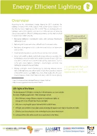 Energy Efficient Lighting