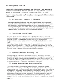 The Reading Group Collection