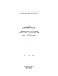A Correlation Analysis of Low-Level Conflict in North African Berber Groups, 1990-2011