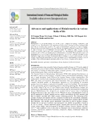 Advances and Applications of Bioinformatics in Various Fields of Life
