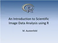 An Introduction to Scientific Image Data Analysis Using R