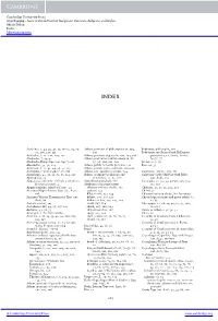 Ancient Greek Portrait Suclpture: Contexts, Subjects, and Styles Sheila Dillon Index More Information