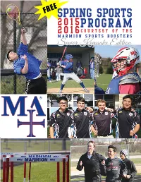 SPRING Sports Program