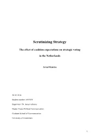 Scrutinizing Strategy