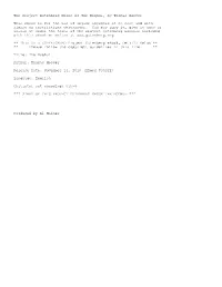 The Project Gutenberg Ebook of the Moghul, by Thomas Hoover This