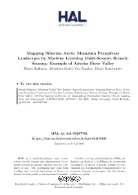 Mapping Siberian Arctic Mountain Permafrost
