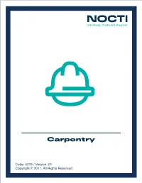 Carpentry/Carpenter