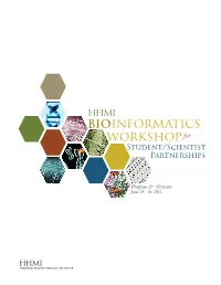 Bioinformatics Workshopfor