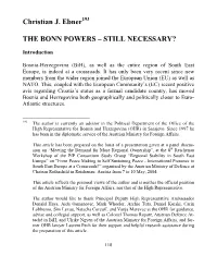 Christian J. Ebner193 the BONN POWERS – STILL NECESSARY?