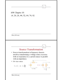 Source Transformation