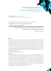 The Origins and History of the Spatial Development of Rabka-Zdrój During