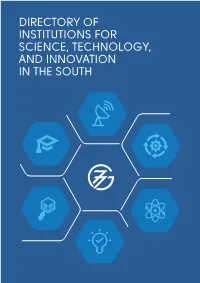 Directory of Institutions for Science, Technology And