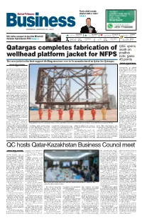 Qatargas Completes Fabrication of Wellhead Platform Jacket for NFPS