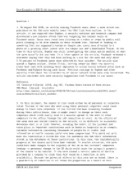 Best Examples of EECE 412 Assignment #1 September 14, 2008