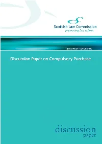 Discussion Paper, Including Copies of Responses, May Be Made Available in Terms of the Freedom of Information (Scotland) Act 2002