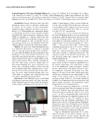 Payload Design for the Lunar Flashlight Mission