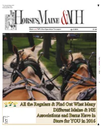 All the Regulars & Find out What Many Different Maine & NH