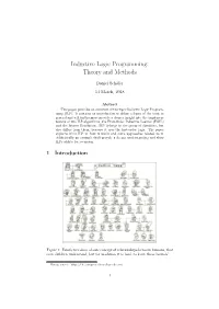 Inductive Logic Programming: Theory and Methods