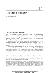 Time for a Plaza II?
