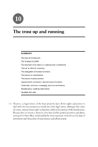 The Trust up and Running