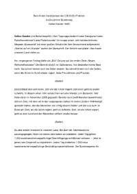 Rede Des Vorsitzenden Der CDU/CSU-Bundestagsfraktion