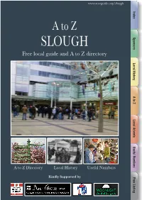 Slough Useful Numbers