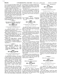 CONGRESSIONAL RECORD— Extensions Of