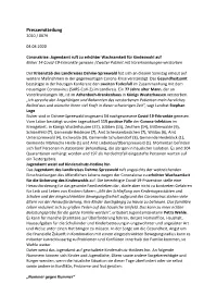 Pressemitteilung 2020 / 0079