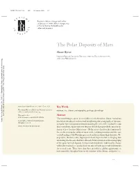 The Polar Deposits of Mars
