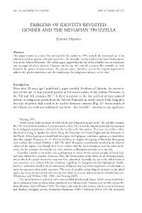 Emblems of Identity Revisited: Gender and the Messapian Trozzella
