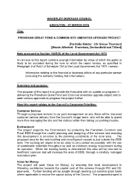 Frensham Great Pond and Common Site Amenities Upgrade Project Pdf 976 Kb