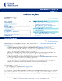 Cochlear Implants