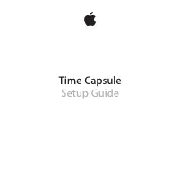 Time Capsule Setup Guide