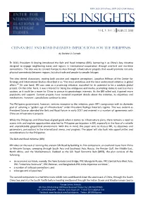China's Belt and Road Initiative