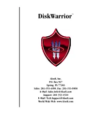 Diskwarrior Manual