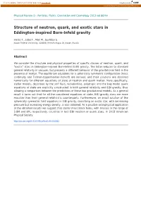 Structure of Neutron, Quark, and Exotic Stars in Eddington-Inspired Born-Infeld Gravity