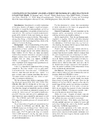 Water Organics and Mobile Elements in the Lunar Regolith V4 3