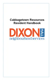 Cabbagetown Resources Resident Handbook