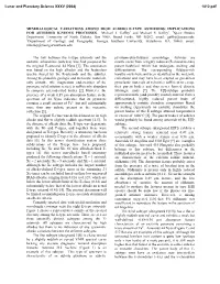 Mineralogical Variations Among High Albedo E-Type Asteroids: Implications for Asteroid Igneous Processes