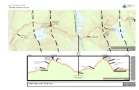 Trail Map and Cross Section 10 Mile Appalachian Trail Section