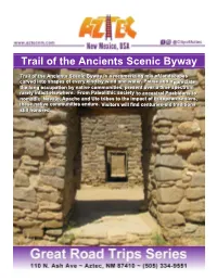 Trail of the Ancients Scenic Byway