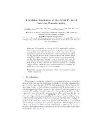 A Scalable Simulation of the BB84 Protocol Involving Eavesdropping