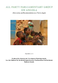 Angola APPG Report