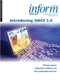 Introducing AOCS 2.0